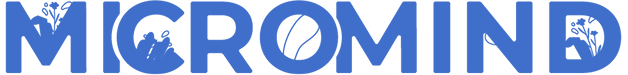 The Micromind wordmark in blue